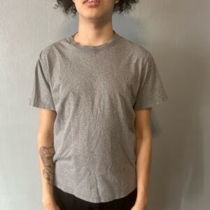 Eddie Bauer Men's Heather Gray Short Sleeve Tee